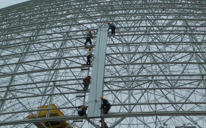 普兰店网架装配好以后应当留神哪八项验收事件